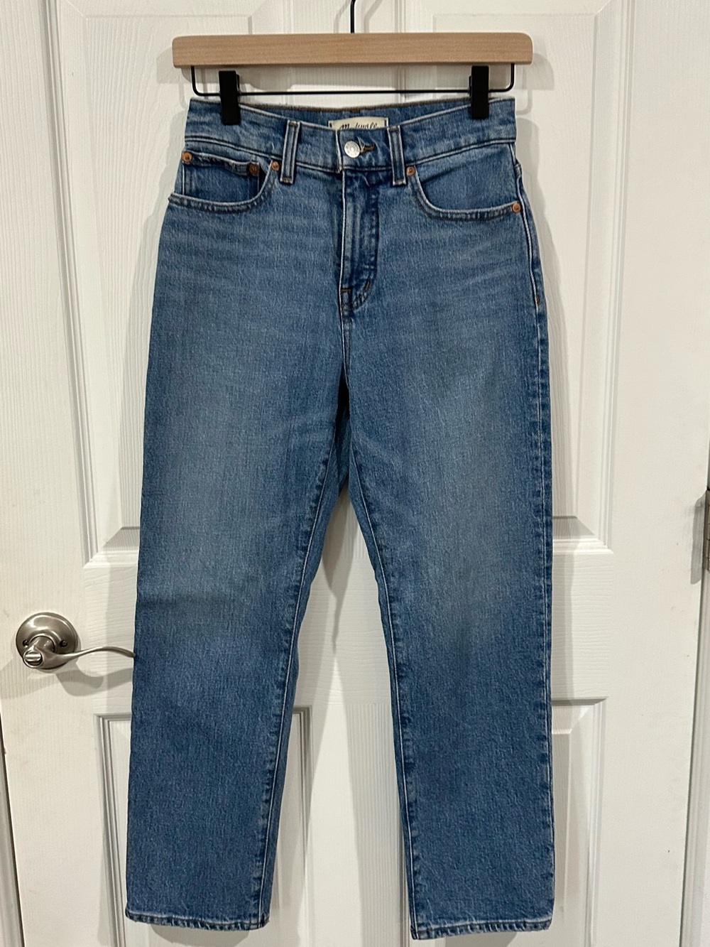 Madewell 90s straight crop Classic High-Rise Blue Women’s Jeans